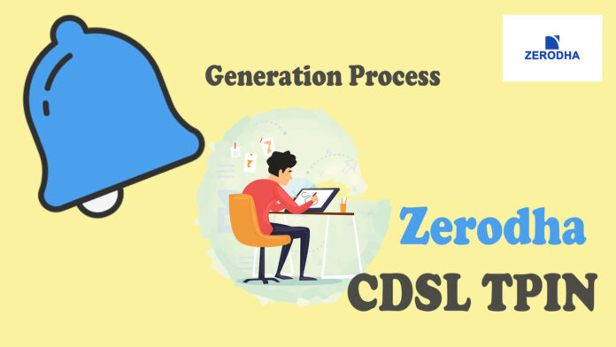 Zerodha CDSL TPIN