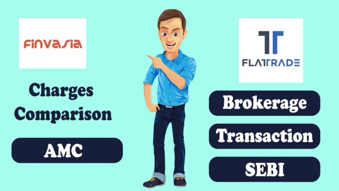 Flattrade and Finvasia Charges Comparison