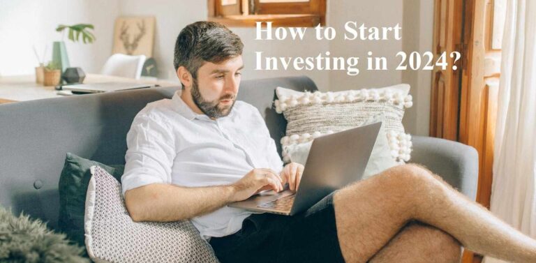 Trader reading on how to start investing in 2024
