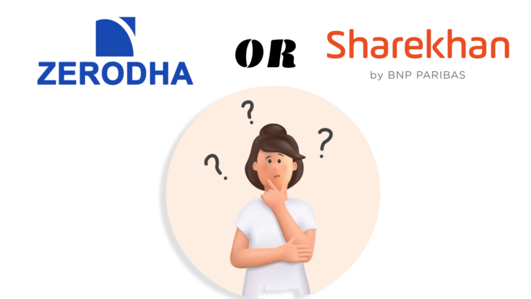 Zerodha or Sharekhan: Which is a Better Option for Investors in 2024?