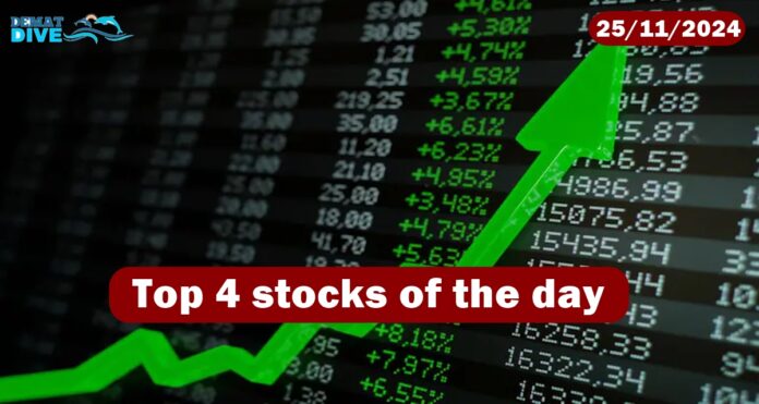 Top 4 stocks of the day