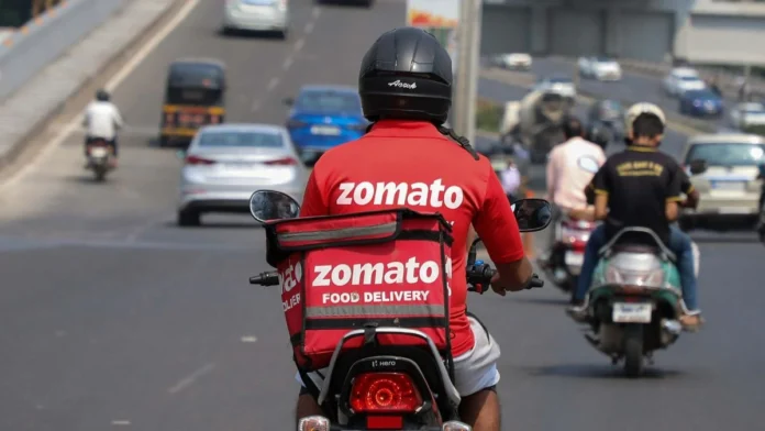 zomato share price decline